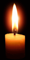 горящая свеча