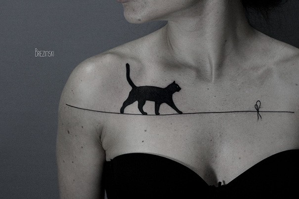 15 Лучших Татуировок с Кошками